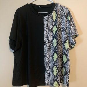 Snake skin t-shirt